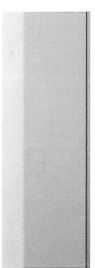1965 X 497 Larder Door With Vertical Handle - Strada White Gloss